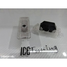 Luz de cortesia para portas com Projector em Led com logo BMW M E39, X5, ETC