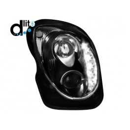 D-LITE headlights ALFA ROMEO MITO 2008+ black