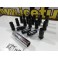 Porcas Lug Nuts para honda,Mazda,etc 45mm 12x1.50 Preto Conjunto 20 Unidades