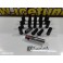 Porcas Lug Nuts para honda,Mazda,etc 45mm 12x1.50 Preto Conjunto 20 Unidades