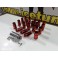 Porcas Lug Nuts para honda,Mazda,etc 45mm 12x1.50 Vermelho Conjunto 20 Unidades
