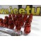 Porcas Lug Nuts para honda,Mazda,etc 35mm 12x1.50 Vermelho Conjunto 20 Unidades 
