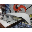 Aileron / Lip / Spoiler Traseiro Para Honda Civic 92-95 3 Portas Spoon Look C/2anos De Garantia