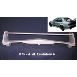 Aileron / Lip / Spoiler Traseiro Para Mitsubishi Lancer Evoluition 6 Look