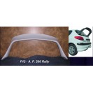 Aileron / Lip / Spoiler Traseiro Para Peugeot 206 Rally C/2anos De Garantia