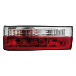 taillights BMW E30 9/87-10/90 _ red/crystal