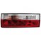 taillights BMW E30 9/87-10/90 _ red/crystal