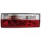taillights BMW E30 9/87-10/90 _ red/crystal