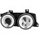headlights BMW E34 5 Series 89-95 _ 2 halo rims