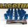 Porcas Lug Nuts Para Honda,Mazda,Etc 35mm 12x1.50 Azul Conjunto 20 Unidades
