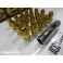 Porcas Lug Nuts Para Honda,Mazda,Etc 35mm 12x1.50 Dourado Conjunto 20 Unidades