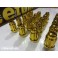 Porcas Lug Nuts Para Honda,Mazda,Etc 35mm 12x1.50 Dourado Conjunto 20 Unidades