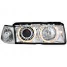 headlights BMW E36 Lim./Touring 92-98 _ 2 halo rims