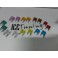Kit 16 Fusíveis MINI-ATC