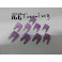Kit 10 Fusíveis 3 AMPERES MINI-ATC