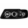 headlights Audi A3 8L 09.96-08.00_ 2 halo rims _ black