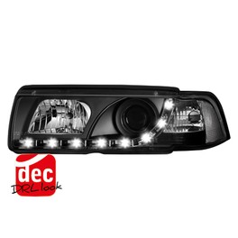 DAYLINE headlights BMW E36 Lim./Touring 92-98 _drl-optic _ black