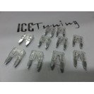 Kit 10 Fus&iacute;veis 20 AMPERES MINI-ATC