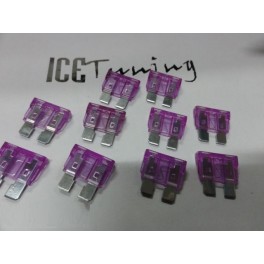 Kit 10 Fus&iacute;veis 3 AMPERES ATC