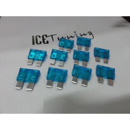 Kit 10 Fus&iacute;veis 15 AMPERES ATC