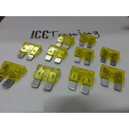 Kit 10 Fus&iacute;veis 20 AMPERES ATC