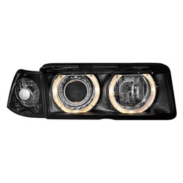 headlights BMW E36 Coup&eacute; 92-98 _ black