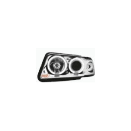 headlights AUDI A4 99-01 _ 2 halo rims
