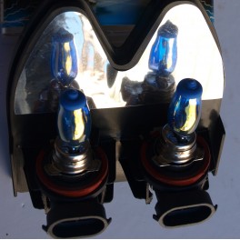 Lampadas De Halogenio Brancas HOD H11 55W 6500k DIAMOND BLUE C/Garantia 6 Meses